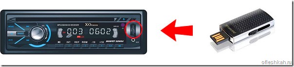 Подключение USB флешки к автомагнитоле через USB-порт Подключение USB флешки к автомагнитоле через USB-порт